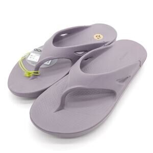Oofos Ooriginal (Mens 12 Womens 14) Sandals Shoes‎ Thong Flip Flops Mauve Purple